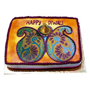 Happy Deepavali Cake 2kg - Diwali Gifts