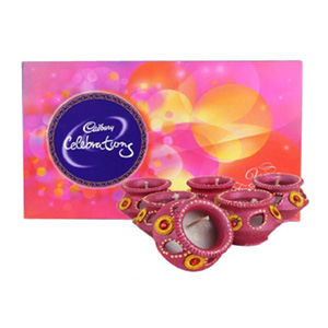 Cadbury Celebrations & Matka Diya - Diwali Gifts