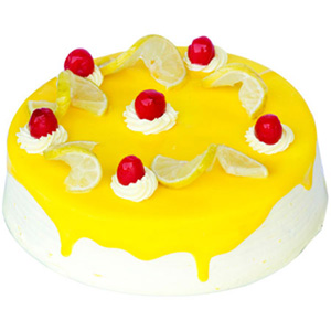 Eggless Lemon Vanilla 1kg - Diwali Gifts