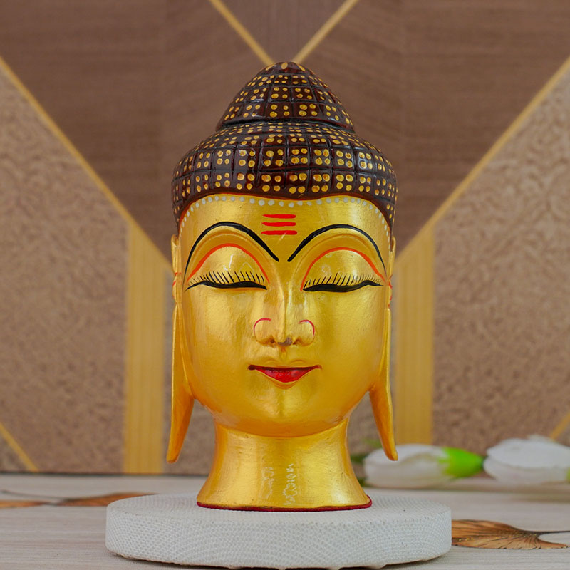 Send Buddha Face Statue for Home Decor Online GAL23110588 Giftalove