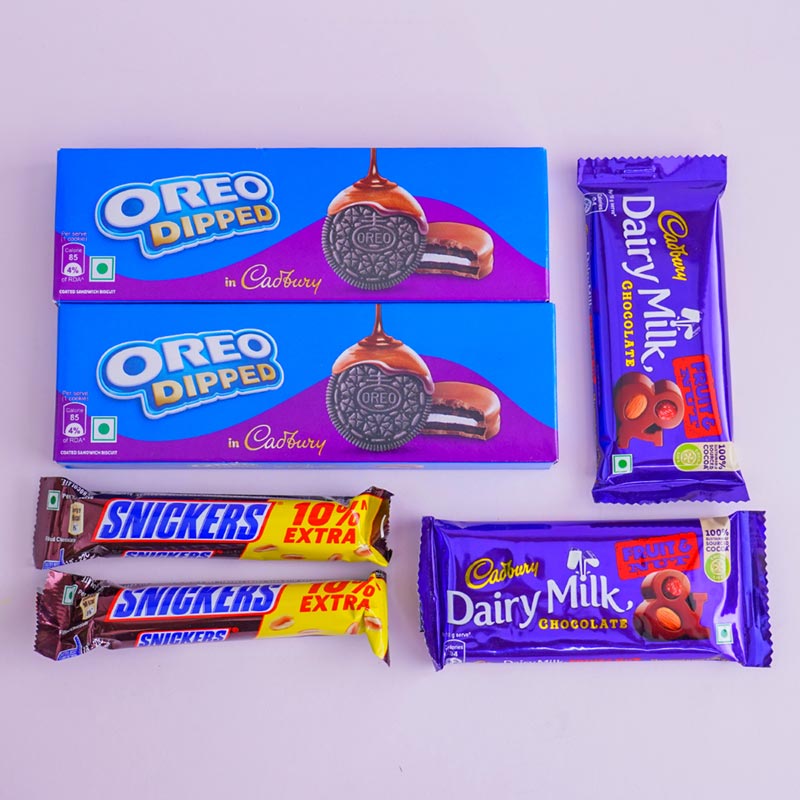 Send Chocolates N Card for Daughters Day Online GAL22108256 Giftalove