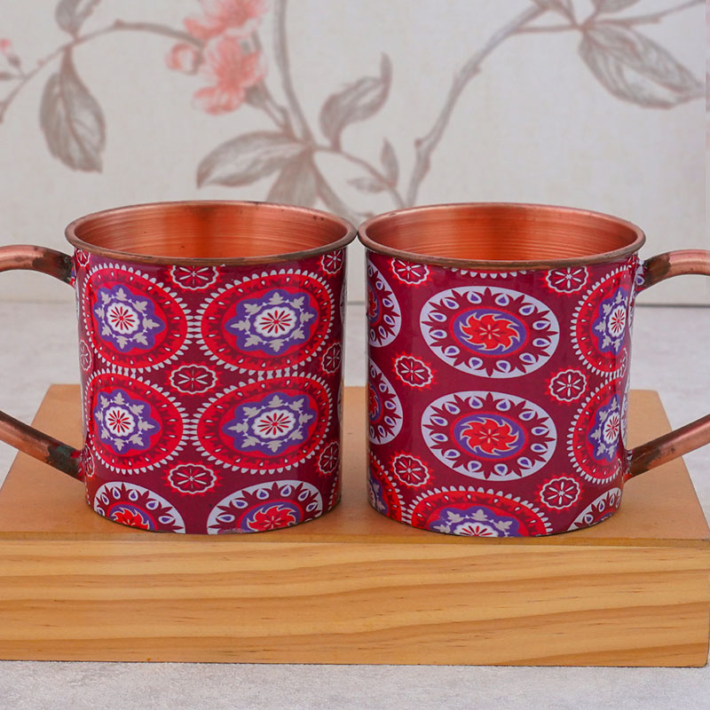 Send Copper Glass N Mug Set Online GAL23110472 Giftalove