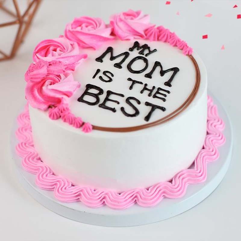 Send Delectable Vanilla Cake For Mothers Day Online - Gal23-110756 