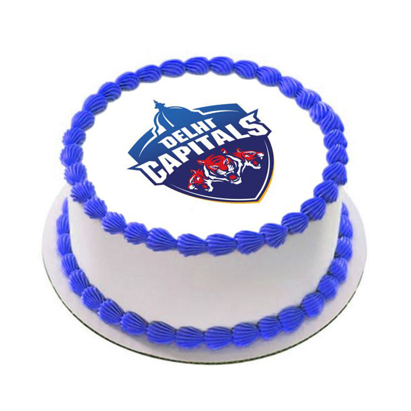 Send Delhi Capitals Vanilla Cake Online - GAL23-110553 | Giftalove