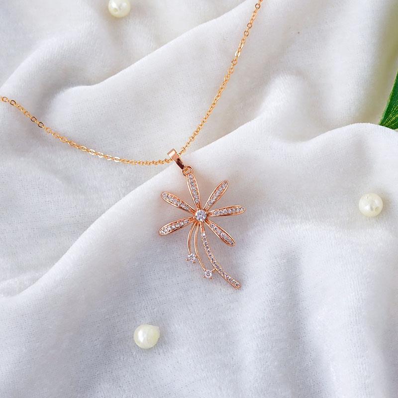 Send Rose GoldPlated Jewellery Set Online GAL22109200 Giftalove