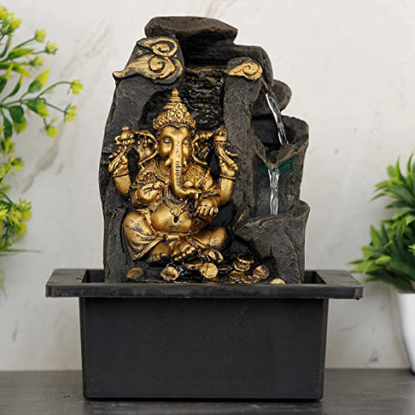 Send Three Step Ganesha Water Fountain Online GAL21100483 Giftalove