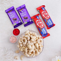 Healthy Chocolaty Bhai Dooj Hamper