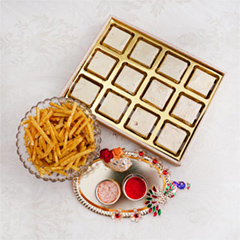 Bhai Dooj Puja Thali Gift Hamper