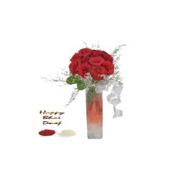 Bhai Dooj Lovely Roses