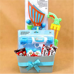 Hello Fun and Treats Basket For kids