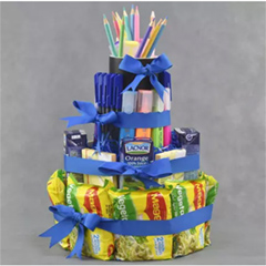 Stationery Munchies and Personalised Mug Hamper
