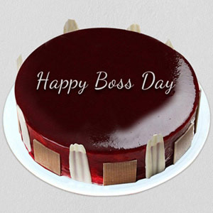 Boss Day Red Velvet Cake