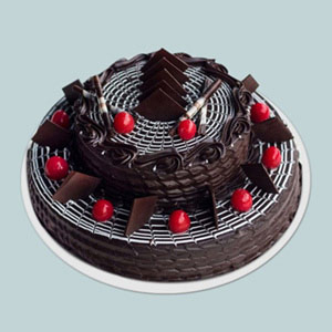 Two-Tier Chocolate Cake