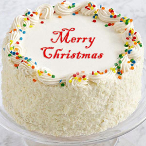 Delectable White Forest Cake for Christmas 