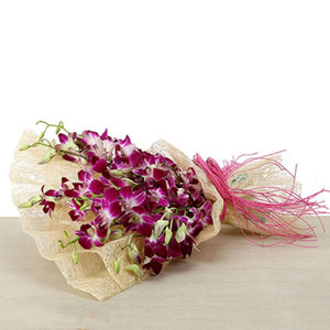 Wonderful Purple Orchid Bouquet
