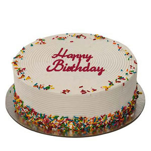 1Kg Rainbow Birthday Cake