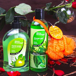 Skin Cottage Green Tea Fragrance Body Care Beauty Hamper for Female