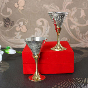 Majestic German Silver  Glasses