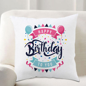 Birthday Wishes Cushion