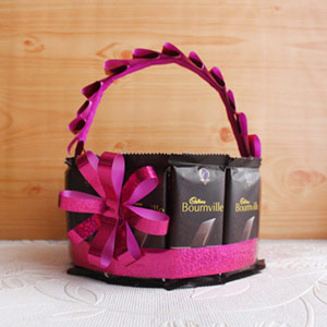 Cadbury Bournville Chocolate Basket