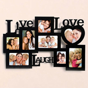 Mothers Day Personalized Live Love Laugh Frames