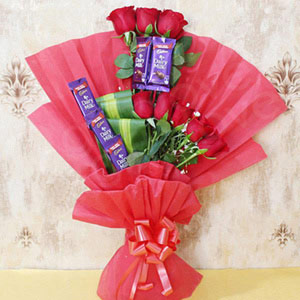 Red Rose Chocolate Bouquet