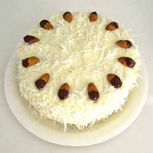 Delicious White Almond cake