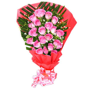 Adorable Pink Rose Bouquet