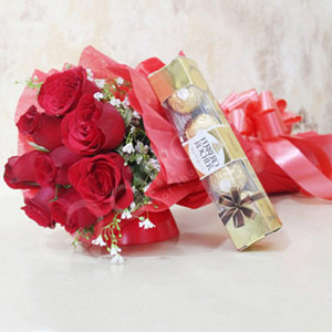 Gift of Red Roses