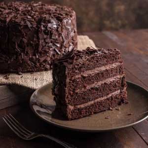 4 Layered Chocolate Cake