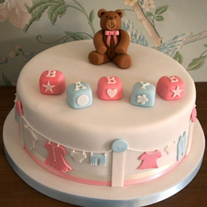 Baby Girl Theme Cake