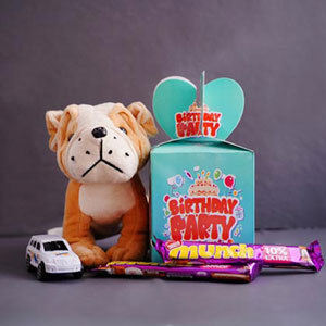 Birthday Box with Soft Toys N Chocolates