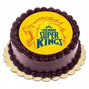 Chennai Super Kings Chocolate Cake 