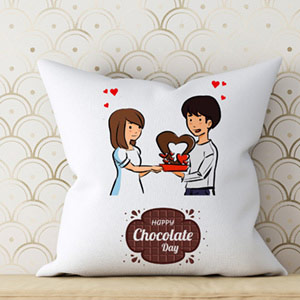 Chocolate Day Cushion 