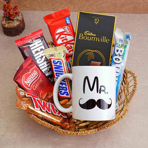 Chocolaty Surprise Basket