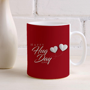 Colored Hug Day Mug