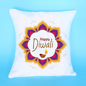 Colorful Diwali Cushion