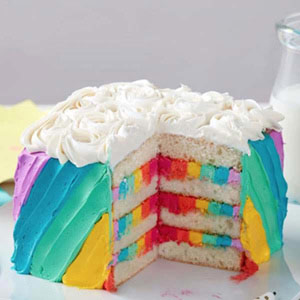 Colorful Lesbian Cake