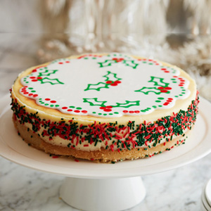 Colorful Vanilla Cheesecake