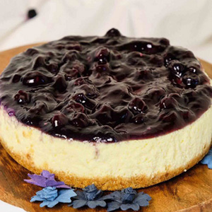 Creamy Blueberry Cheesecake