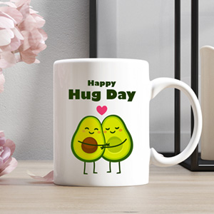 Cute Hug Day Mug