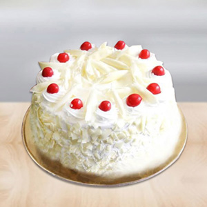 Delicious White Forest Cake