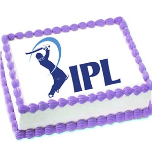 IPL Theme Logo Cake