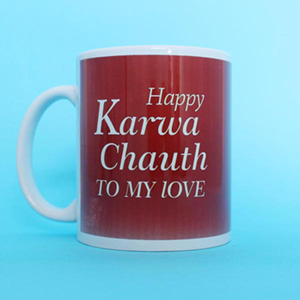 Karwa Chauth Mug for Spouse