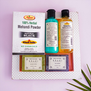 Khadi Face Wash N Herbal Shampoo Combo 