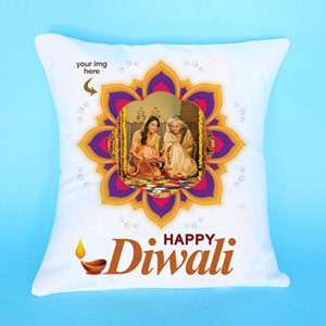 Photo Diwali Cushion