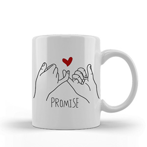 Pinky Promise Printed Mug 