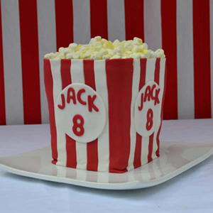 Popcorn Carnival Cake