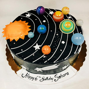 Solar System Designer Cake
