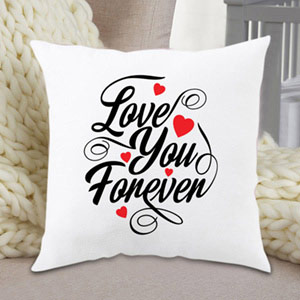 Special Message Cushion for Valentines Day
